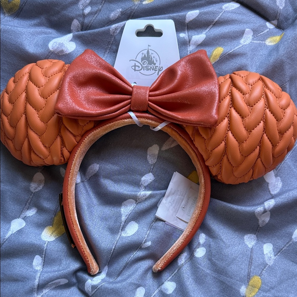 Disney PUMPKIN 🎃 SPICE Minnie Mouse Ears Headband